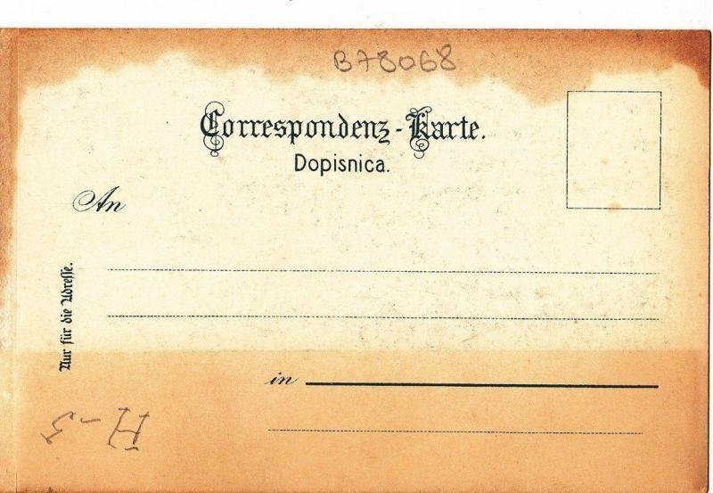 B78068 sarajevo bauern am wochenmarkte bosnia scan front/back image