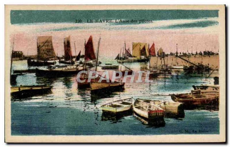 Le Havre - L Anse Drivers - Old Postcard