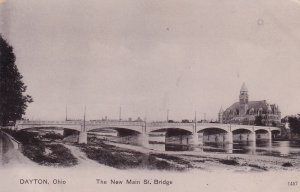 DAYTON, Ohio, 1900-1910s; The New Main Street Bridge