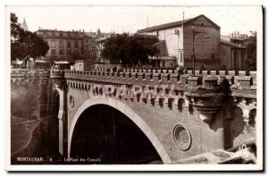 Old Postcard Montauban Le Pont des Consuls