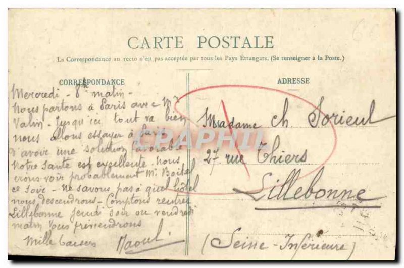 Old Postcard The Tripe a la Mode de Caen Folklore Kitchen Cook
