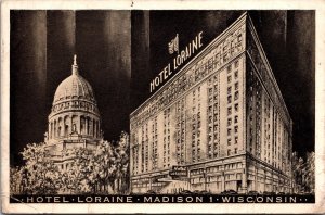 Postcard Hotel Loraine in Madison, Wisconsin