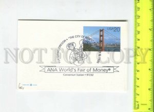 466544 1998 USA Portland Oregon Fair Roses special cancellation Stationery