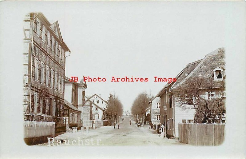 Germany, Bad Arolsen, RPPC, Rauchstrasse