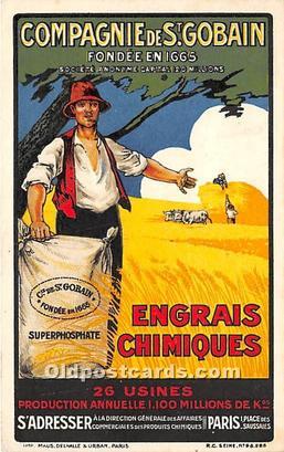 Compagnie de St Gobain Engrais Chimiques Advertising 1930 