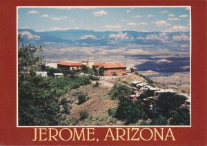 Lower Part of the Historic Copper Mining Town of Jerome AZ, Arizona - pm 1992