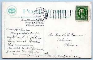 1912 WESTMINSTER MARYLAND*MD*THEOLOGICAL SEMINARY OF THE MP CHURCH*POSTCARD 