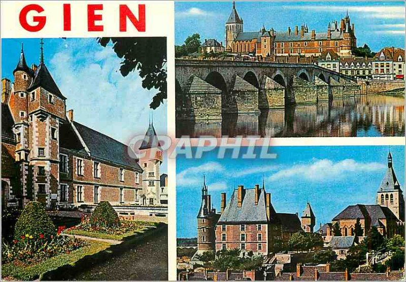 Modern Postcard The Gatinais Montargis Leclerc General of the street and the ...