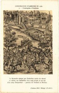 CPA  Conjuration d'Amboise en 1560 - L'enterprise d'Amboise -La Renaudie(229280)