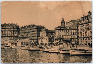 Postcard - The Quai des Belges - Marseille, France