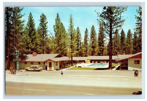 c1910 RPPC Lazy S Lodge Tahoe Valley, Cali. Postcard P128E
