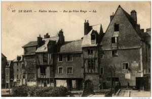 CPA Le MANS Vieilles Maisons Rue du Pilier Rouge (723818)