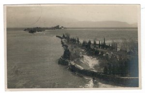 Postcard Italy 1925 Lake Lago di Garda Island Isola San Felice