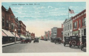 DE KALD, Illinois, 1910s; Lincoln Highway