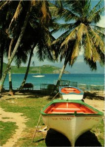 CPM Barque saintoise a Fond de Cure GUADELOUPE (839395)