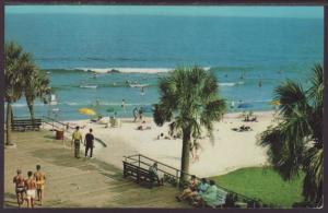 Boardwalk,Myrtle Beach,SC Postcard BIN