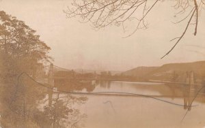 Hagerstown Maryland Bridge and River Scenic View Real Photo Postcard AA68135