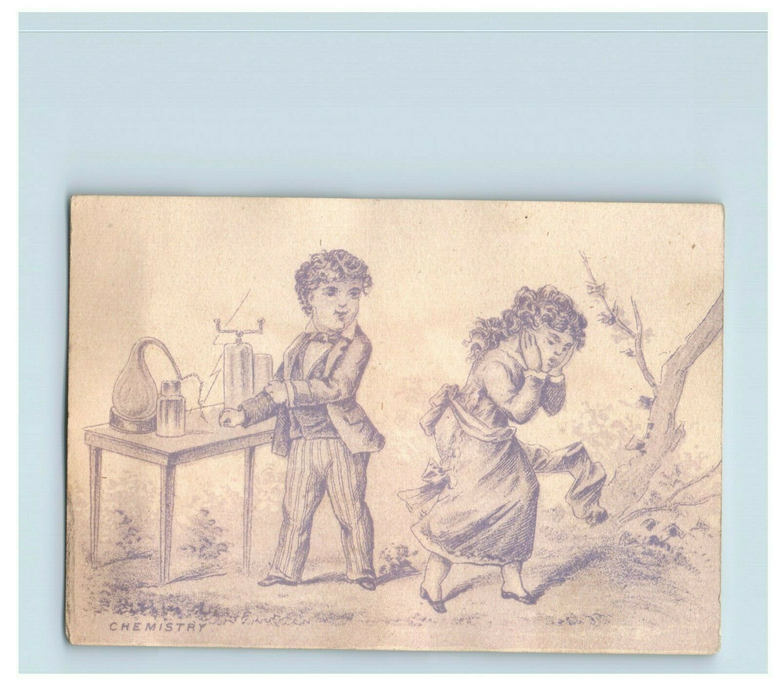 Lovely Set of 6 Kids Occupational School Studies Chemistry Mathematics ...