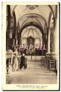 Old Postcard Mont Sainte Odile Convent The Chapel