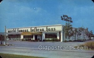 Hallandale, Florida USA World Famous Hofbrau Haus Unused 