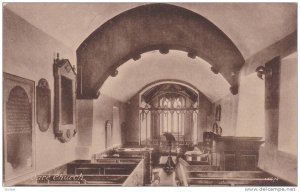 Interior of Oare Church, Somerset, England, United Kingdom, 00-10s