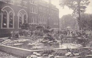 Illinois Chicago River Forest Lily Pond Rosary College 