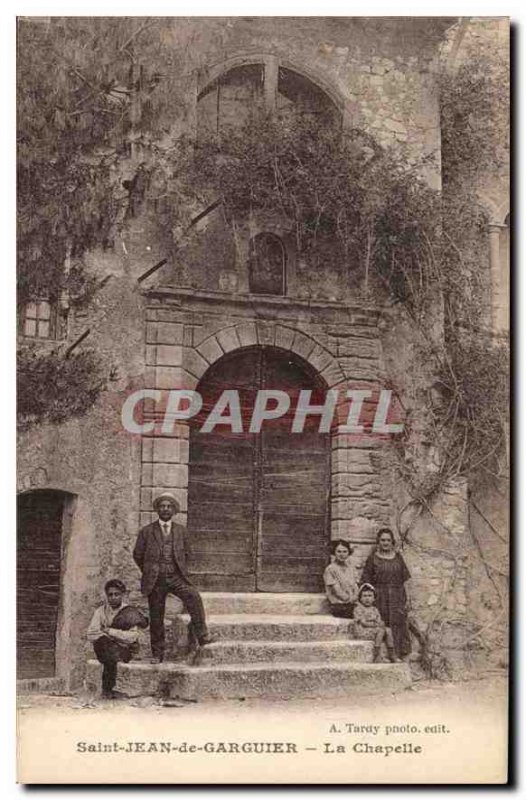 Old Postcard Saint Jean de La Chapelle Garguier