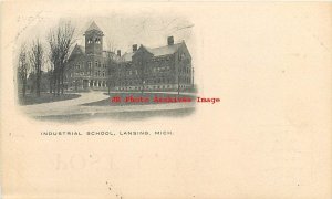 MI, Lansing, Michigan, Industrial School, Exterior View