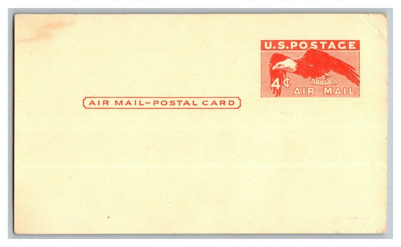 4 Cent Air Mail Postal Card Eagle U. S. Postage
