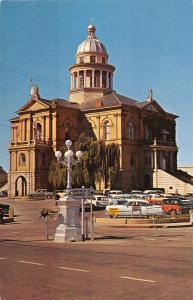 Auburn California Court House Street View Vintage Postcard K99729 