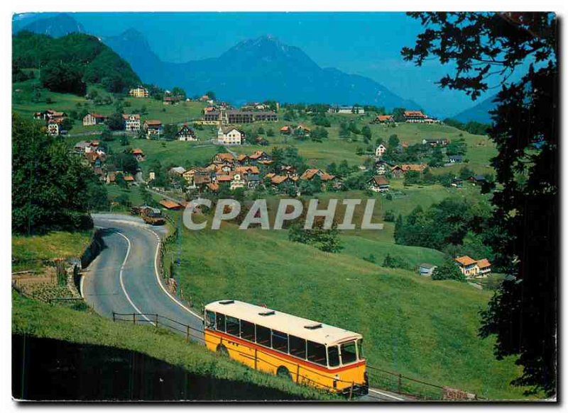 Postcard Modern Kurgebiet Kerenzerber uber dem Walensee