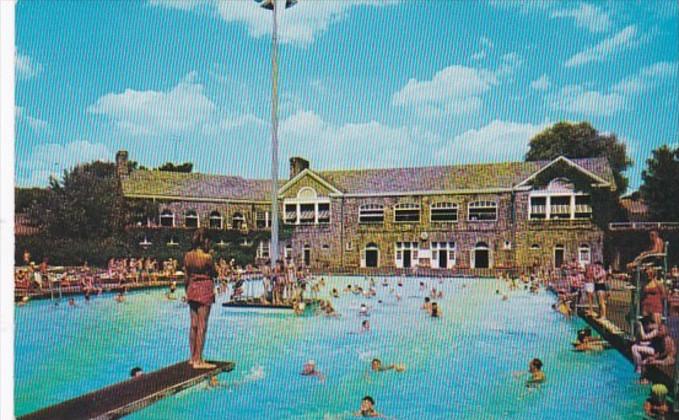 West Virginia Wheeling Swimming Pool At Crispin Center In Ogleby Park