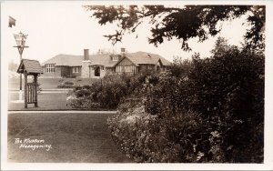 The Museum Wasagaming Manitoba MB Unused Real Photo Postcard H32