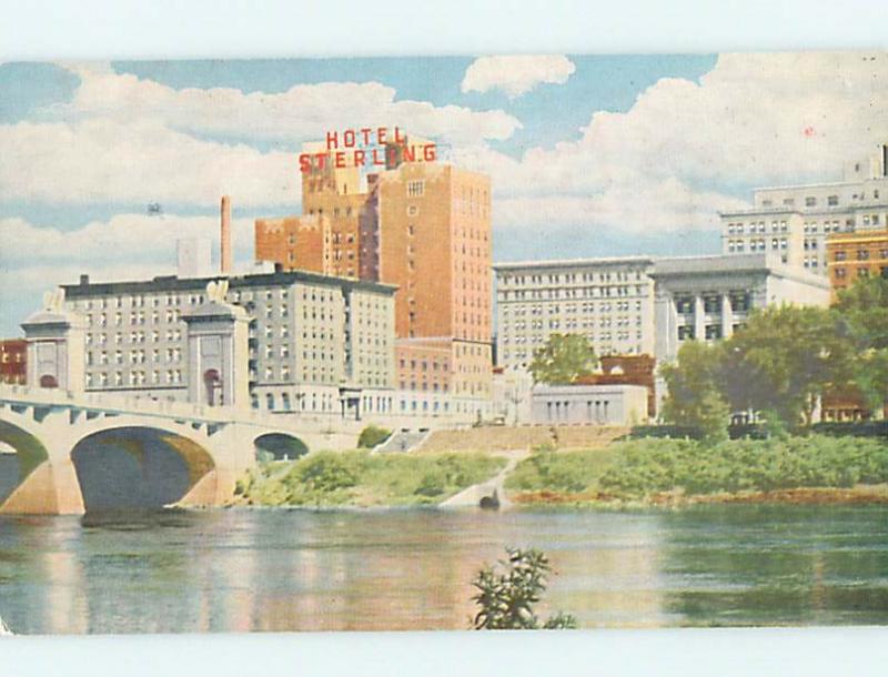 Pre-1980 HOTEL SCENE Wilkes-Barre Pennsylvania PA G9536