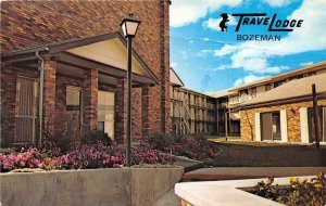 Bozeman Montana 1986 Postcard Bobcat Lodge Motel 