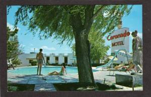 AZ Coronado Motel Hotel Pool NOGALES ARIZONA Postcard