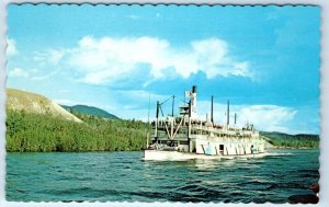 S.S. Klondike on Yukon River with H.R.H. Prince Phillip On board CANADA Postcard