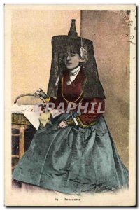 Postcard Old Bressane Folklore