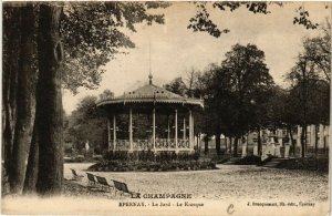 CPA ÉPERNAY-le-JARD Le Kiosque (491118)