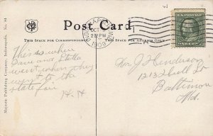 Cattle Judging Coliseum Interior State Fair Indianapolis Indiana 1909 postcard