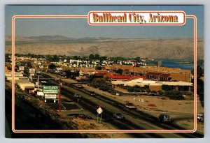 Bullhead City Arizona View Vintage Unposted Postcard