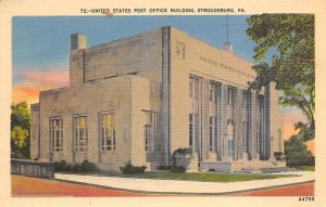 United States Post Office Building Stroudsburg, Pennsylvania PA