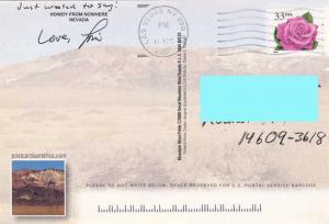 Greetings - Howdy from Nowhere NV, Nevada - pm 2002