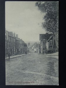 Somerset ILMINSTER East Street Showing THE NELSON ARMS - Old Postcard