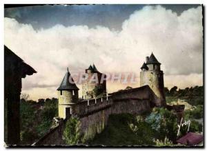 Modern Postcard Fougeres Chateau Tours From Watch From Melusine And The Goblin