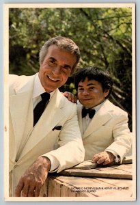 Fantasy Island  The Plane  Herve Villechaize  Ricardo Montalban  Postcard