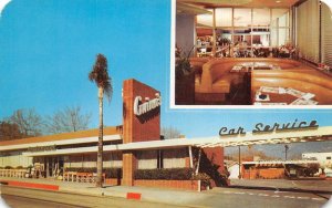 Pasadena California Gwinn's Restaurant Multi-View Chrome Vintage Postcard U7031