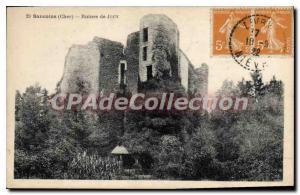 Postcard Old SANCOINS ruins of Jouy