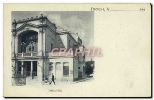 Old Postcard Provins theater map 189