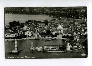 3025860 LIGHTHOUSE in LINDAU GERMANY Vintage photo PC